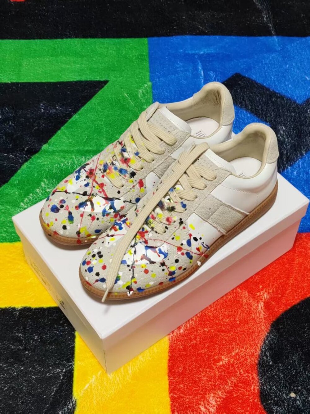 Maison Margiela Men's Colorful Trainers EU 41